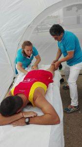 masaje pré competición